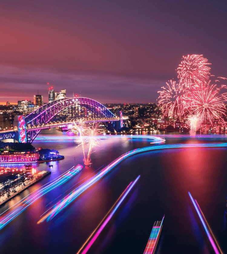 winwin オーストラリア旅行　記念日　brightwin さぁシドニーに旅行に行こう！ビビッド・シドニー（VIVID SYDNEY
