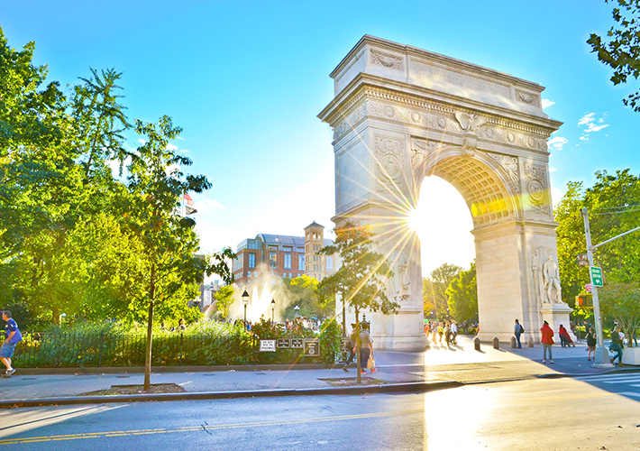 ワシントンスクエアパークではカルチャー体験がいっぱい