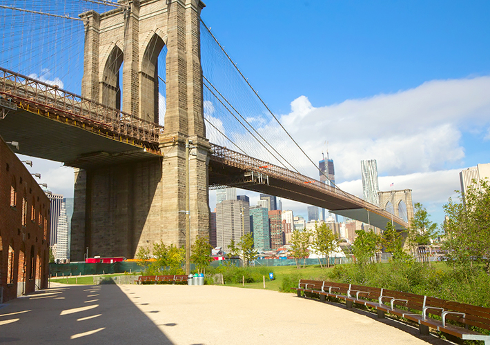 摩天楼の穴場ブルックリンブリッジパーク