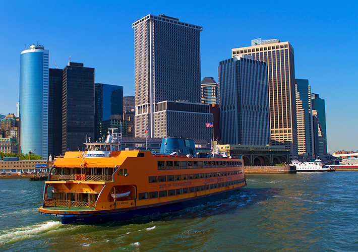 フェリーでのんびりスタテンアイランドへ