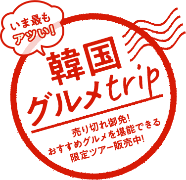 韓国グルメツアー 絶品モデルコース エアトリ